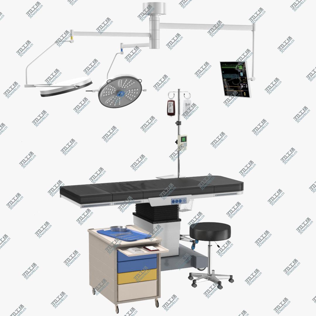 images/goods_img/202104021/3D Surgery Table Set 3D Model model/1.jpg